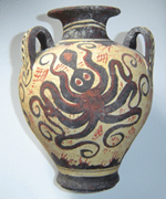 vase grec avec pieuvre